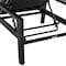 Armen Living Grand Outdoor Patio Adjustable Chaise Lounge Chair in Aluminum with Gray Cushions 840254332713 - alternate 8